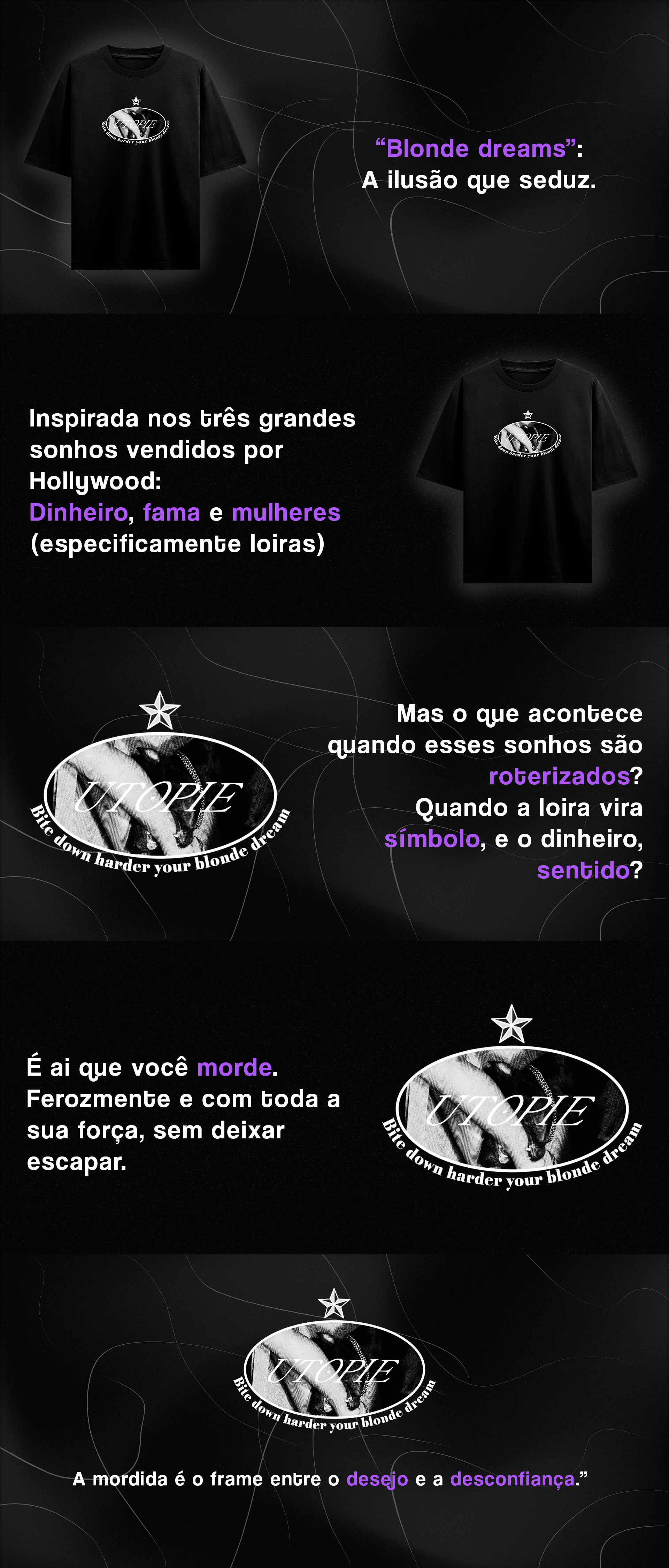 Camisa Blonde dreams Utopie.co